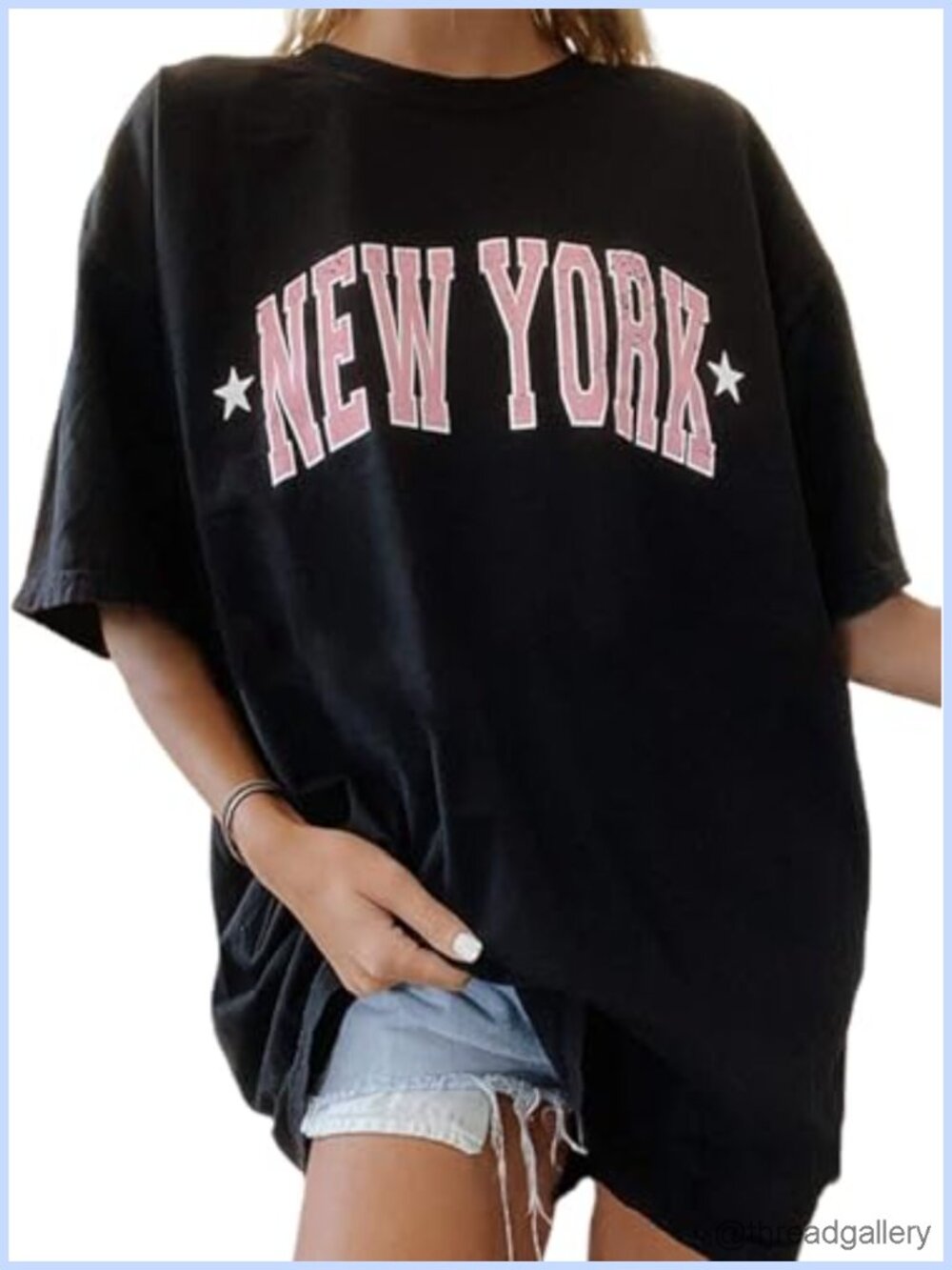 Oversized Graphic Tshirt Women Short Sleeve Crew Neck Loose Fit Casual Tee